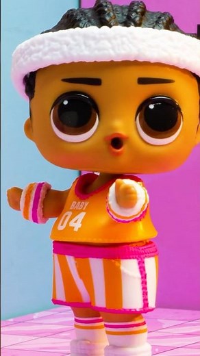 Dribbles goes La La La! 🏀🕺 | L.O.L. Surprise! #shorts