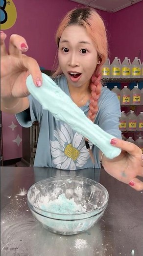 Baby Powder + Dish Soap = Slime??