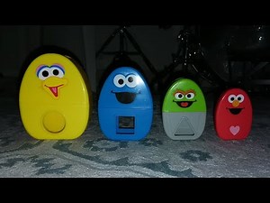Sesame Street Elmo's Stack & Nest Friends Nesting Dolls Unboxing