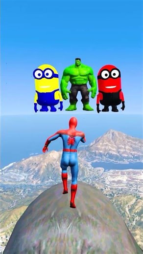 Spiderman Chaos in GTA 5 😂 | Euphoria Physics Funny EP 104