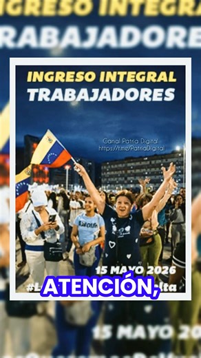 #ÚLTIMOMINUTO *Gobierno Nacional comenzó el pago del incremento del Ingreso Integral de los trabajadores mayo 2026, anunciado por la presidenta encargada Delcy Rodríguez para los trabajadores de la administración pública* Monto: 76.500,00 Bs (Equivalente a 150 dólares a la tasa oficial del BCV 510) #venezuela🇻🇪 #bono