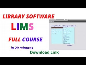 LIMS Library software | Library Automation | Library information and management system