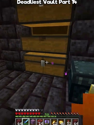 The Hunt for Minecraft's Deadliest Vault Part 14 #fyp #minecraft #parrot