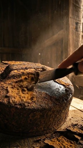 Peeling Rust Off This Old Milk Can Lid… 🥛