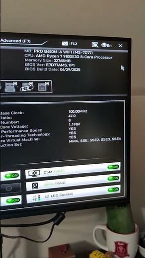 Overclock your RAM! Enable XMP or EXPO #pc #pcbuild #pcgaming #overclock #expo #builtpc #custompc