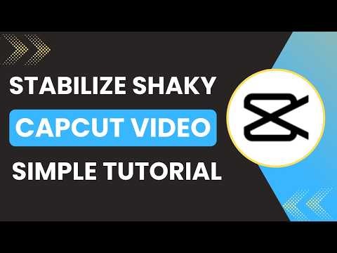 How to stabilize shaky CapCut video