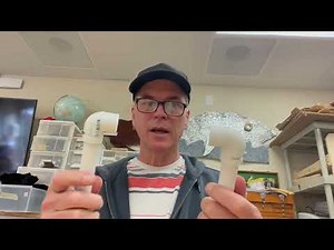 How to make a Pivot joint out of PVC pipe - Skeleton parts