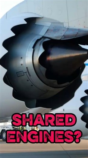 Same Engine, Different Giants: 747 and 787 #boeing #aviation #aircraft