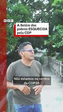 A periferia de Belém esquecida pela COP30