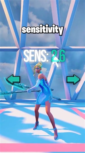 How to find your SENSITIVITY in ONLY 10 seconds 🎮 #fortnite #fortniteclips #fortnitesettings #fyp