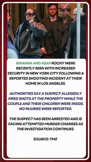 🚨 Rihanna & A$AP Rocky SEEN WITH SECURITY AFTER INCIDENT