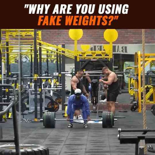 Why Are You Using Fake Weights: Anatoly Prank Video