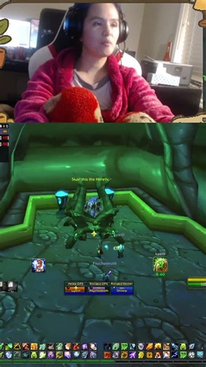 Thought we would be able to get him out of there, at least🤷🏻‍♀️ #worldofwarcraft