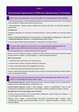 Pedagogy CRQ ctet otet osstet Teacher Exam Notes 2026