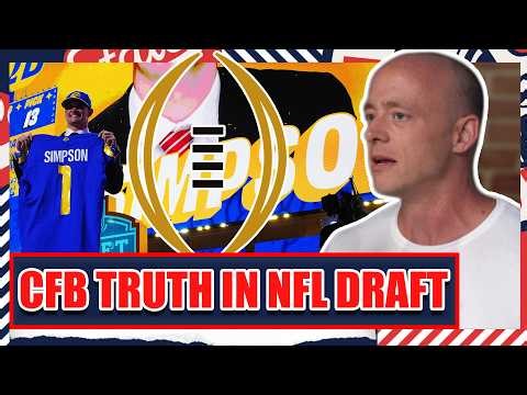 The Draft Exposed College Football's NEW Reality - Josh Pate Reaction