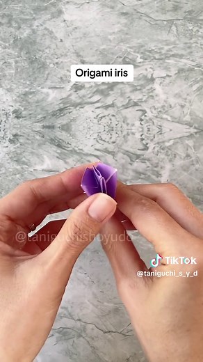 Aprende a Hacer Flores de Origami Iris - Tutorial Completo