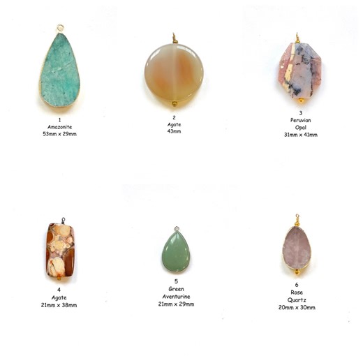 Stone Pendant for Mala Beads - DIY Mala Necklace - Stone Pendant for Crafting - Natural Healing - DIY Jewelry - Mala Bead Pendant - Etsy Australia