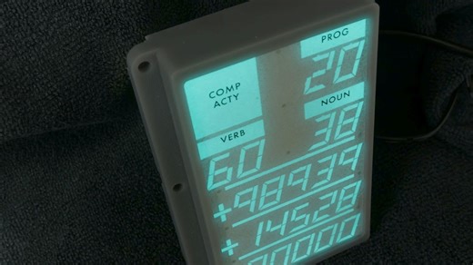 DIY一个电致发光玻璃面板显示器 —— 阿波罗DSKY