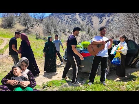 Simza va dar Celebration 🌿 | Amir's family Enjoy a Joyful Nature Day Together