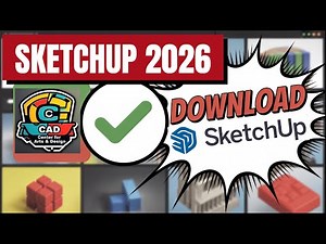 Cara Download SketchUp 2026 RESMI & AMAN! Rilis Terbaru