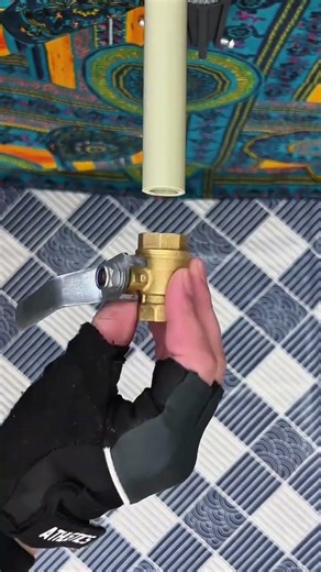 Water Pipe Leak Fixed! DIY Repair with Hardware Tools
