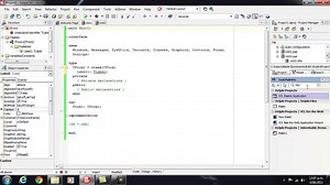 Delphi Programming Tutorial #60 - Visual Form Inheritance