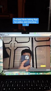 Doing online job interviews? "Transparent Note" taking app lets you keep key points on screen without blocking your face. Perfect for quick reminders, answers, or questions to ask the interviewer. It looks clean, keeps you calm, and helps you stay confident. 🦋💫#JobInterviewTips #WorkFromHome #ProductivityTools #TransparentNotes #ZoomHacks #CareerTok #digitalnotetaking #virtualassistant | Chrisanto Mendez