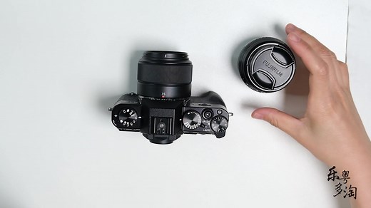 乐粤多淘原创富士X-T30 XC35f2 15-45镜头无光圈环调节光圈