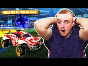 BEAT ME TO WIN MY ENTIRE CAR PRESET IN ROCKET LEAGUE...