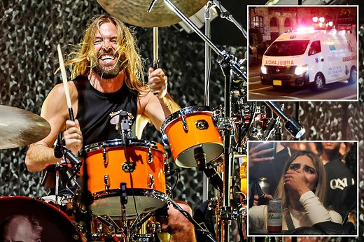 Foo Fighters' Taylor Hawkins sings 'Somebody to Love' during final show before death
