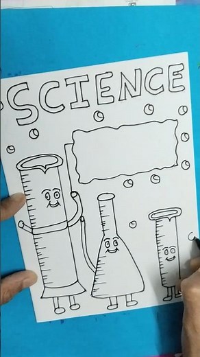 science front page design::Project work design #science#assignment #youtubeshorts #shorts