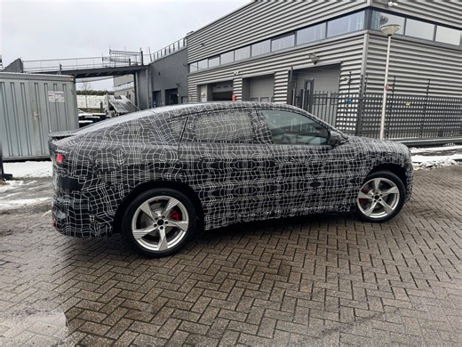 BMW iX4: First Electric Sports Activity Coupe Spotted