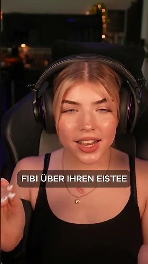 FIBI ÜBER IHREN EISTEE 🧋