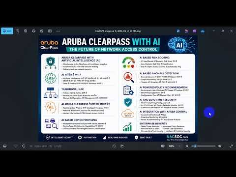 How AI is Transforming Aruba ClearPass Network Security + AI: The Ultimate Network Access Control?