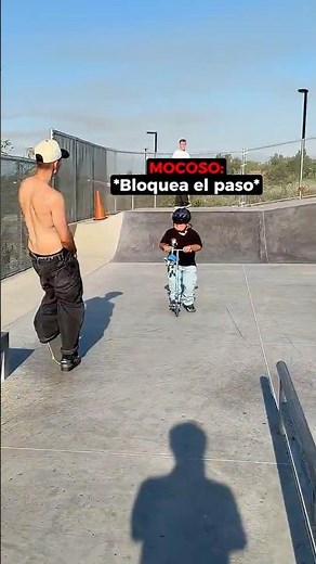 Supo Manejar Perfectamente A Este Niño Molesto! 💀