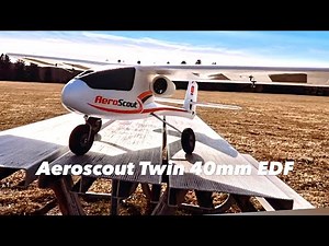 Aeroscout twin 40mm EDF system. 3d printer files available!