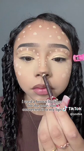 DIY Halloween Deer Makeup Tutorial