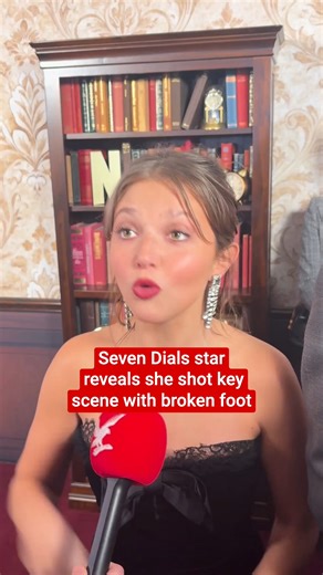 Agatha Christie’s Seven Dials star Mia McKenna-Bruce has revealed that she filmed one of the Netflix series' most energetic scenes with a broken foot. Click the link in bio for more on Independent TV 🔗 #MiaMcKennaBruce #SevenDials #AgathaChristie #NetflixSeries #Independent | The Independent