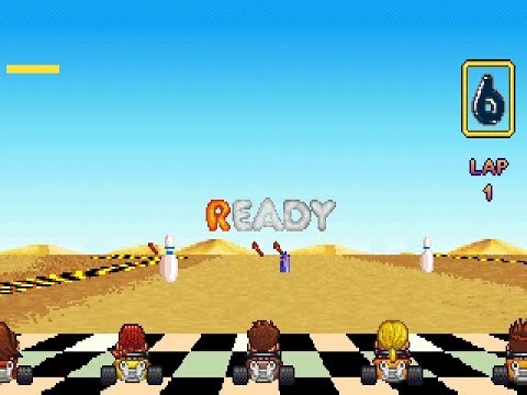 Go Kart Racer (Windows 98) - Gameplay