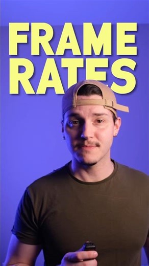 The basics of Frame Rates #videography #filmmaking #framerate #camera #cinematography #film #shorts