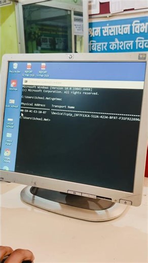 How to find MAC address in computer #macaddress