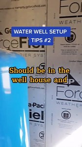 Water well setup tips number 2 for rural property owners