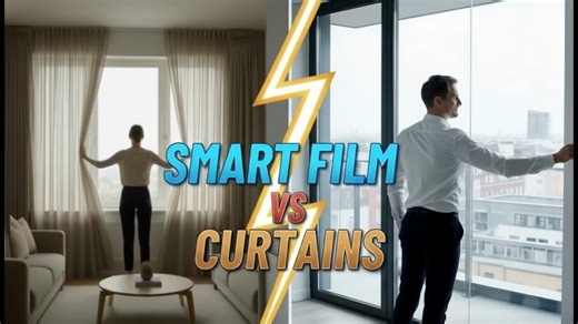 Smart Glass vs. Curtains Blinds: Which ACTUALLY Wins for Privacy? PDLC Smart Film Explained | Smart Glass Country