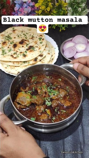 Kala mutton masala recipe 🤤#shorts #youtubeshorts #viral