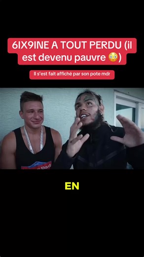 6IX9INE A TOUT PERDU (il est devenu pauvre 😳)