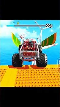 🚨 Monster Truck Mega Ramp Extreme Stunts | #crash #automobile #crashdrive #monstertruck #megaramp