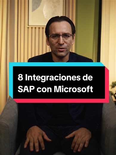 8 integraciones de SAP con Microsoft. #sap #erp #microsoft