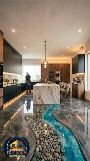 This Epoxy River Floor Will Blow Your Mind (Full Transformation)