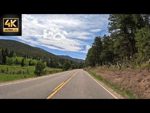 Scenic Drive on the Backroads of Evergreen, Colorado in 4K