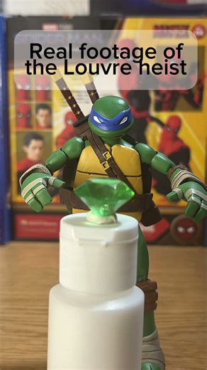 Actual footage🤯 #tmnt #stopmotion #shorts